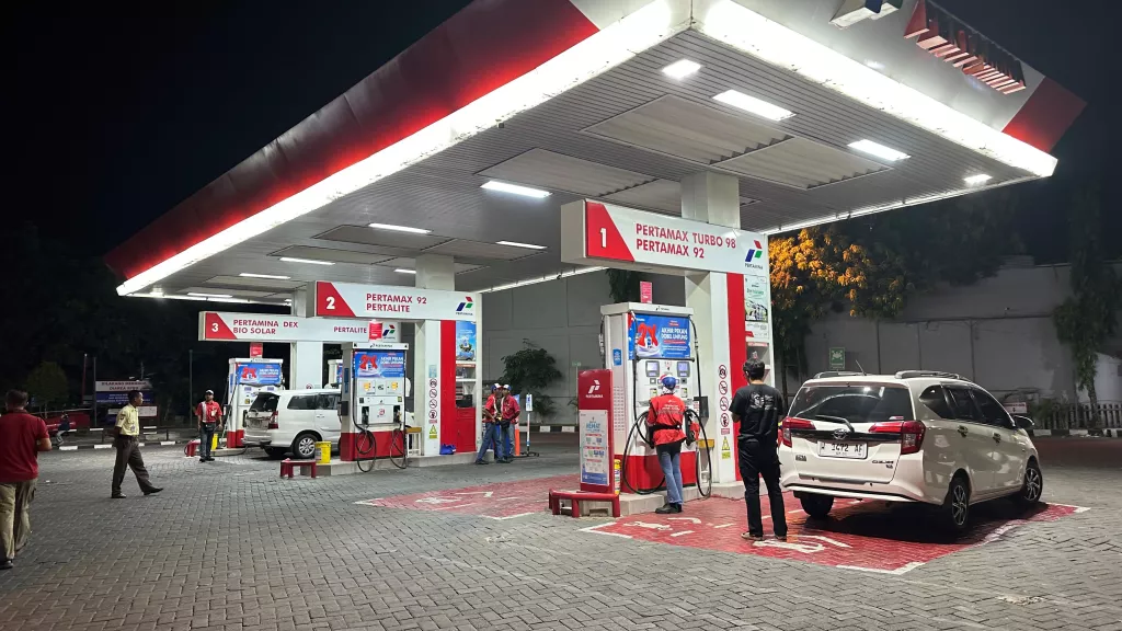 Polres Gresik Cek Sejumlah SPBU, Stok BBM Dipastikan Masih Tersedia